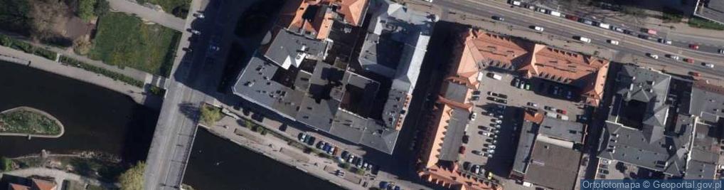 Zdjęcie satelitarne Bank Millenium - z ul Jagiellońskiej