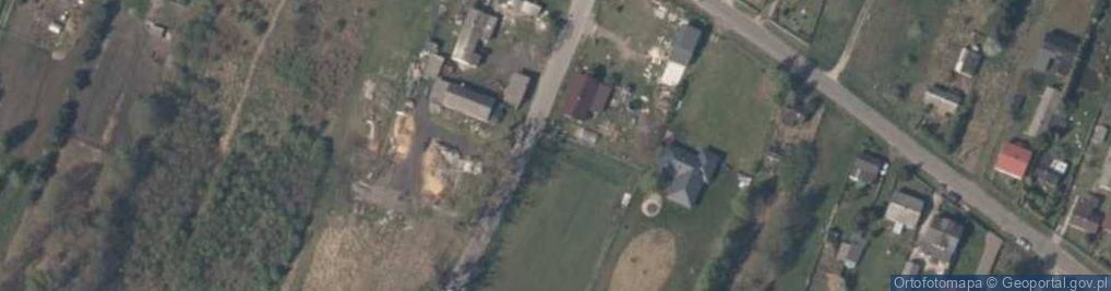 Zdjęcie satelitarne Bartniki church01