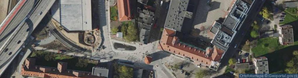 Zdjęcie satelitarne Baszta Biała w Gdańsku