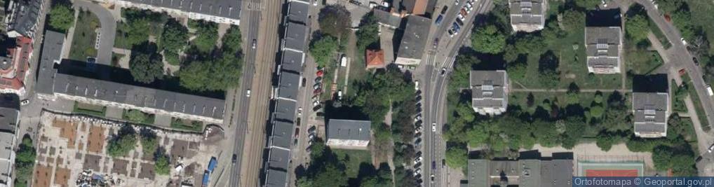 Zdjęcie satelitarne BasztaNiedzwiadka-Pias