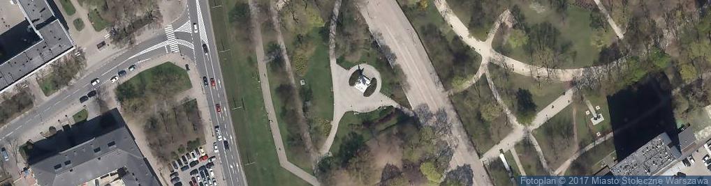 Zdjęcie satelitarne Battle of Monte Cassino Monument Warsaw 02