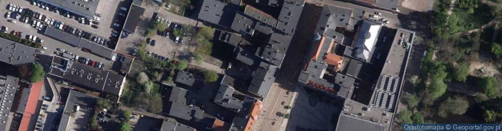 Zdjęcie satelitarne Bdg Gdańska 9 alegorie