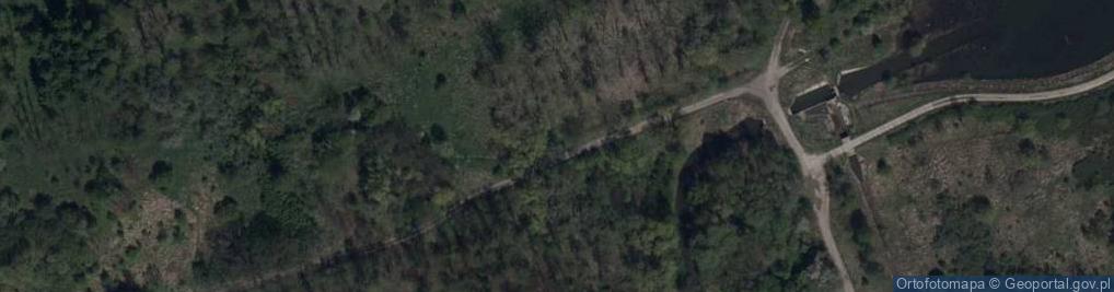 Zdjęcie satelitarne Bialka zbiornik