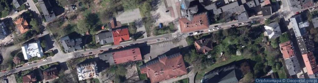 Zdjęcie satelitarne Bielsko-Biała, Alumneum