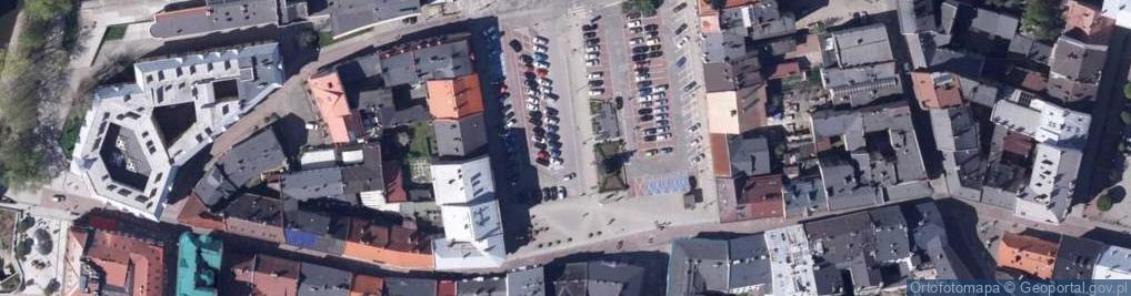 Zdjęcie satelitarne Bielsko-Biała, Biała Krakowska
