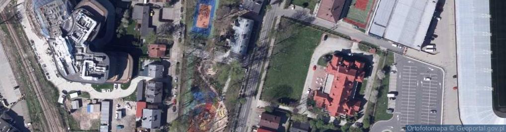 Zdjęcie satelitarne Bielsko-Biała, Dom Żołnierza