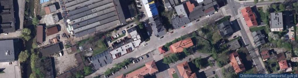 Zdjęcie satelitarne Bielsko-Biała, Garnizon 4 (tabliczka)