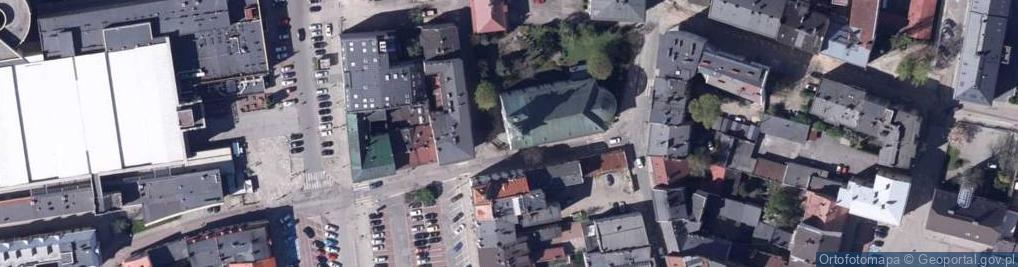 Zdjęcie satelitarne Bielsko-Biała Kamienica pod żabami