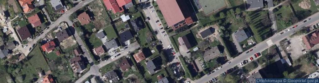 Zdjęcie satelitarne Bielsko-Biała, ośrodek sportowo-rekreacyjny Victoria