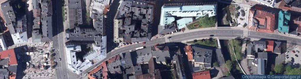Zdjęcie satelitarne Bielsko-Biała, Plac Smolki
