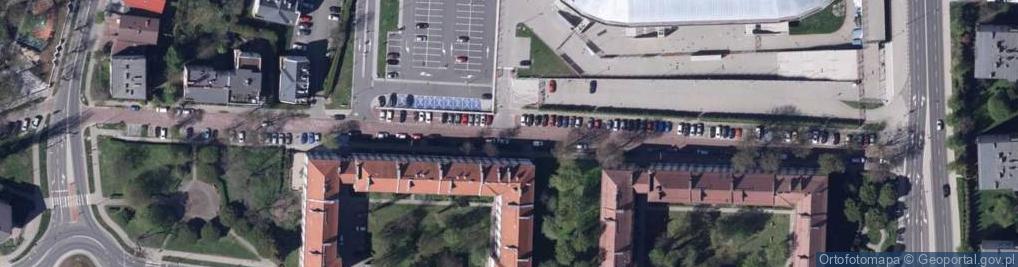 Zdjęcie satelitarne Bielsko-Biała, Policja