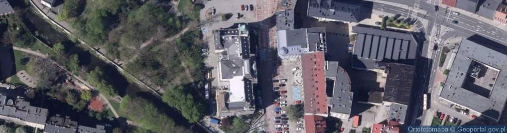 Zdjęcie satelitarne Bielsko-Biala Town Hall, project by Karol Korn