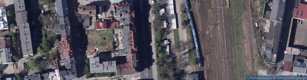 Zdjęcie satelitarne Bielsko-Biała, ul. 3 Maja