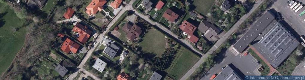 Zdjęcie satelitarne Bielsko-Biała, zajezdnia MZK