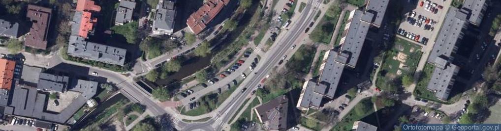 Zdjęcie satelitarne Bielsko-Biała, Zakład Doskonalenia Zawodowego (2)