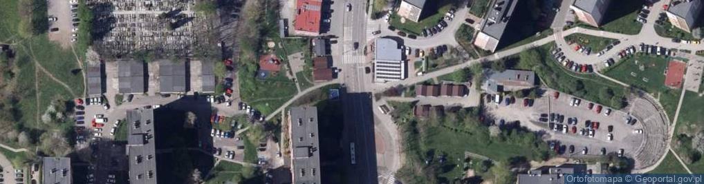 Zdjęcie satelitarne Bielsko-Biała, Złote Łany