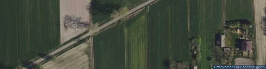 Zdjęcie satelitarne Biesiekiery - ruiny zamku 1