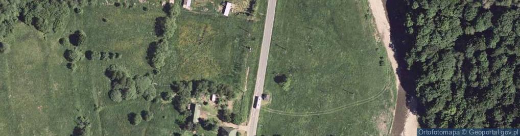 Zdjęcie satelitarne Bieszczady, Berezki