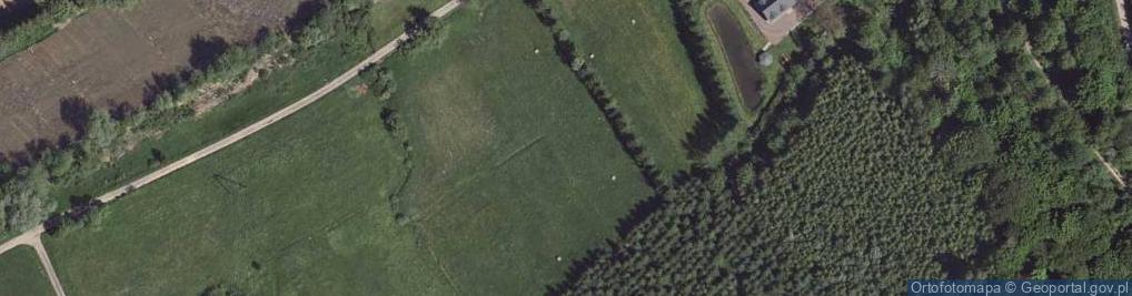 Zdjęcie satelitarne Bieszczady-terka-dzwonnica