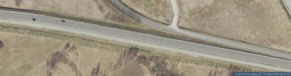 Zdjęcie satelitarne Biłgoraj - skrzyżowanie