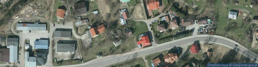 Zdjęcie satelitarne Bircza church