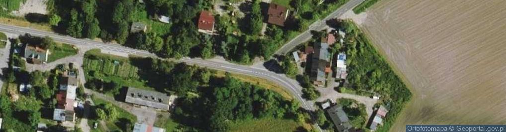 Zdjęcie satelitarne Biskupice, droga wojewodzka 720