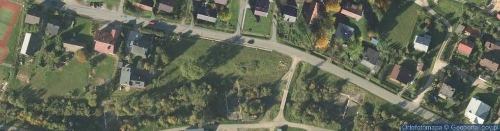 Zdjęcie satelitarne Bogusza cerkiew sw Dymitra