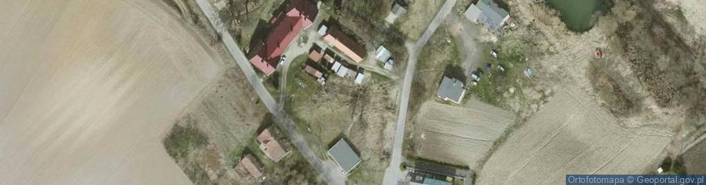 Zdjęcie satelitarne Boleścin koścół