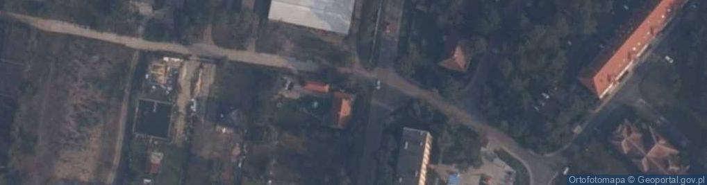 Zdjęcie satelitarne Borne Sulinowo ratusz