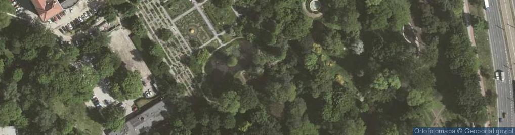 Zdjęcie satelitarne Botanical garden Krakow (2006-05-13) 01