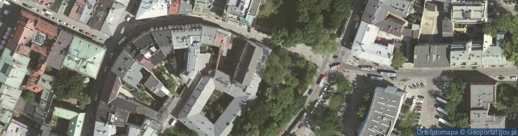 Zdjęcie satelitarne Brama mikolajska plonczynski archiwum panstwowe