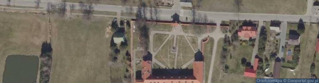 Zdjęcie satelitarne Brama. Zespół Klasztorny Bernardynów. Tykocin (2009)