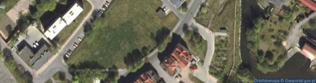 Zdjęcie satelitarne Braniewo gl ulica