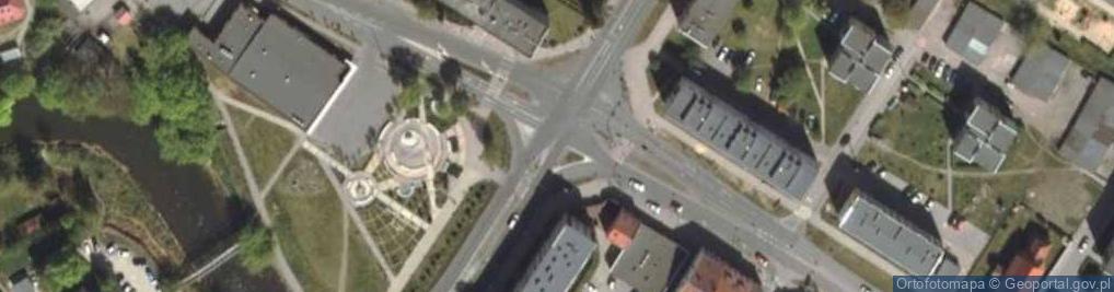 Zdjęcie satelitarne Braniewo urzad miasta