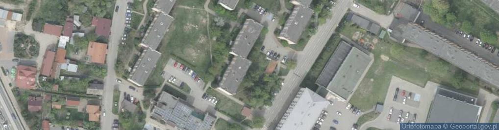 Zdjęcie satelitarne Brosen bielsk podlaski kosciol nmp