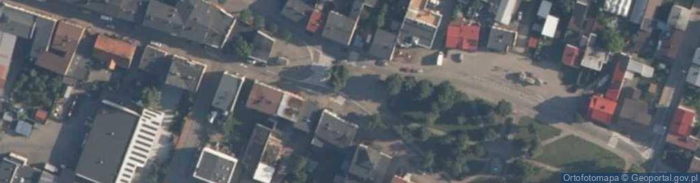 Zdjęcie satelitarne Brusy ulica 2 lutego 04.07.10 p