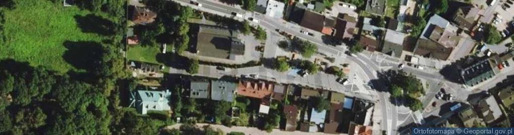 Zdjęcie satelitarne Brwinow, pomnik Armii Krajowej