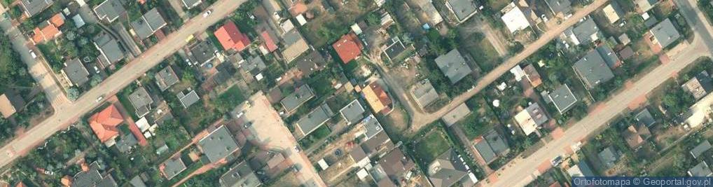 Zdjęcie satelitarne Brzoza church