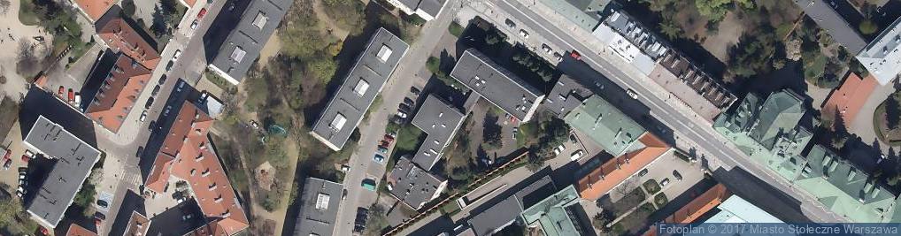 Zdjęcie satelitarne Budynek Chrzescijanskiej Akademii Teologicznej w Warszawie