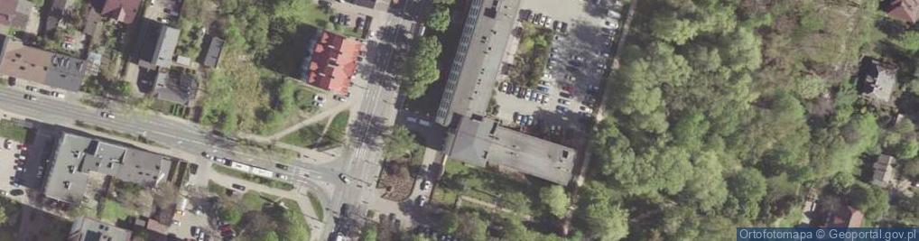 Zdjęcie satelitarne Budynek RDLP w Radomiu