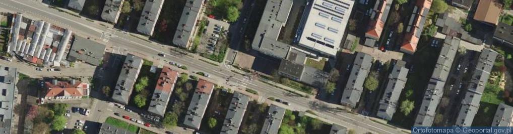 Zdjęcie satelitarne Budynek-szkoly