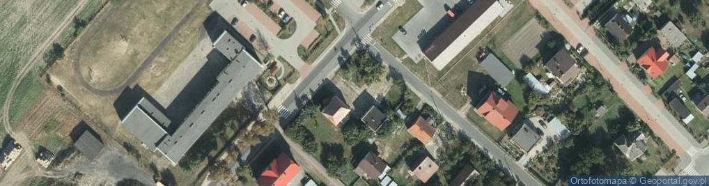 Zdjęcie satelitarne Bukowiec church