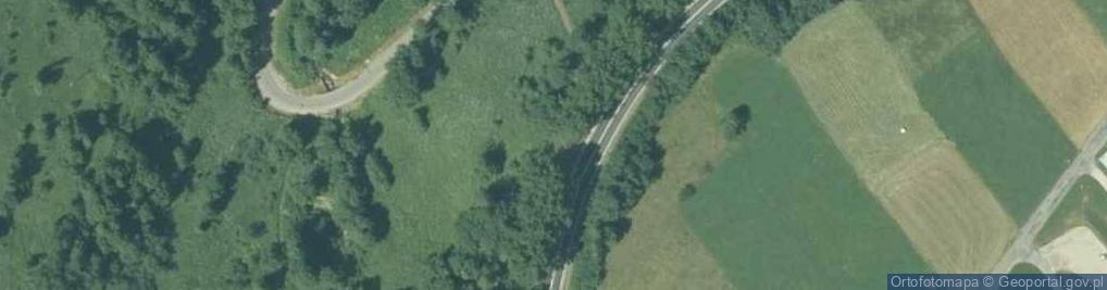 Zdjęcie satelitarne Bukowina tatrzanska dom ludowy