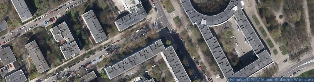 Zdjęcie satelitarne Bundesarchiv Bild 101I-134-0771A-22, Polen, Ghetto Warschau, Theater