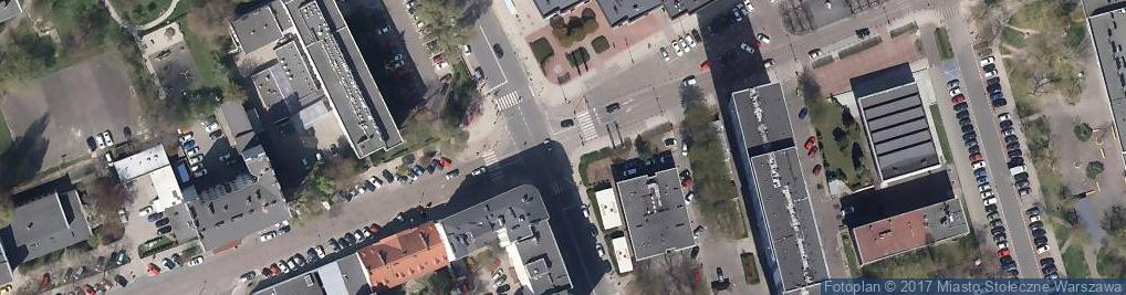 Zdjęcie satelitarne Bundesarchiv Bild 101I-270-0298-11, Polen, Ghetto Warschau, Drahtzaun