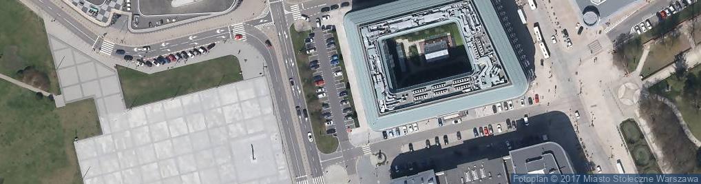 Zdjęcie satelitarne Bundesarchiv Bild 121-0281, Warschau, Hotel Europäischer Hof