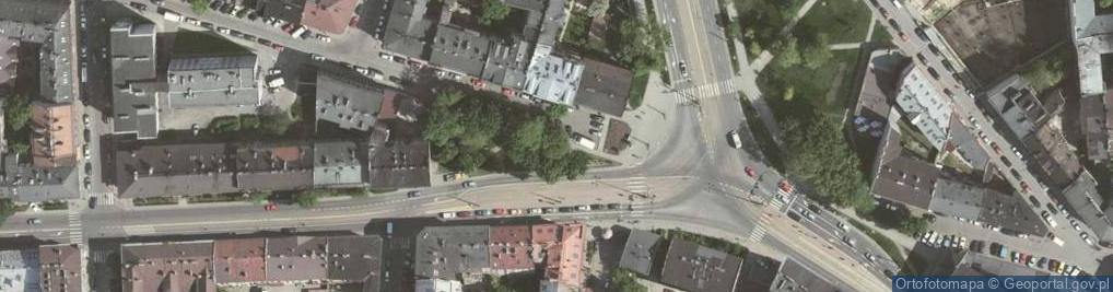 Zdjęcie satelitarne Bundesarchiv Bild 183-L25516, Polen, Bau der Mauer für ein Ghetto