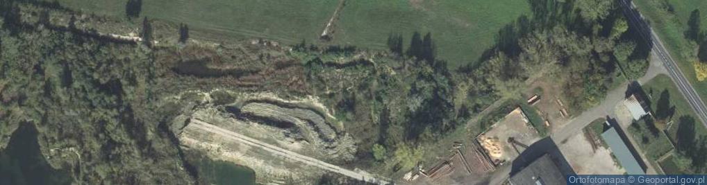 Zdjęcie satelitarne Buśno-Cerkiew