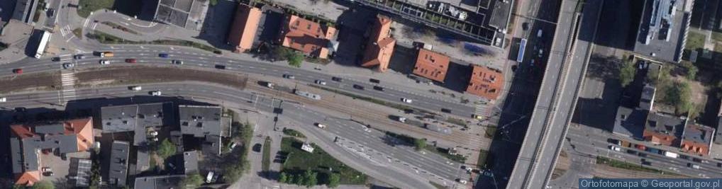 Zdjęcie satelitarne Bydg budynki adm rzeźni 3