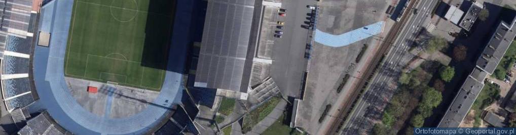 Zdjęcie satelitarne Bydgoski Stadion Miejski